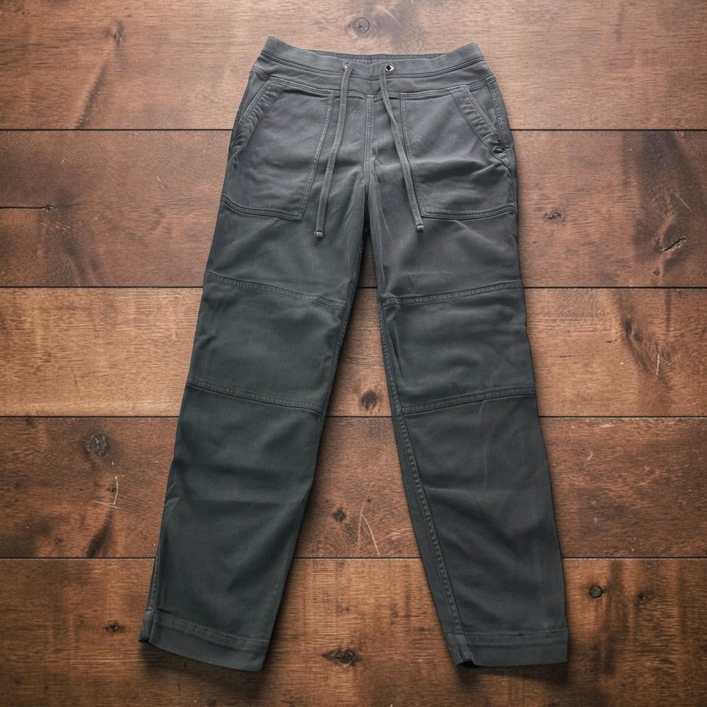 James Perse Standard Charcoal Grey Utility Jogger Pants WKLP1877CU Size 0
